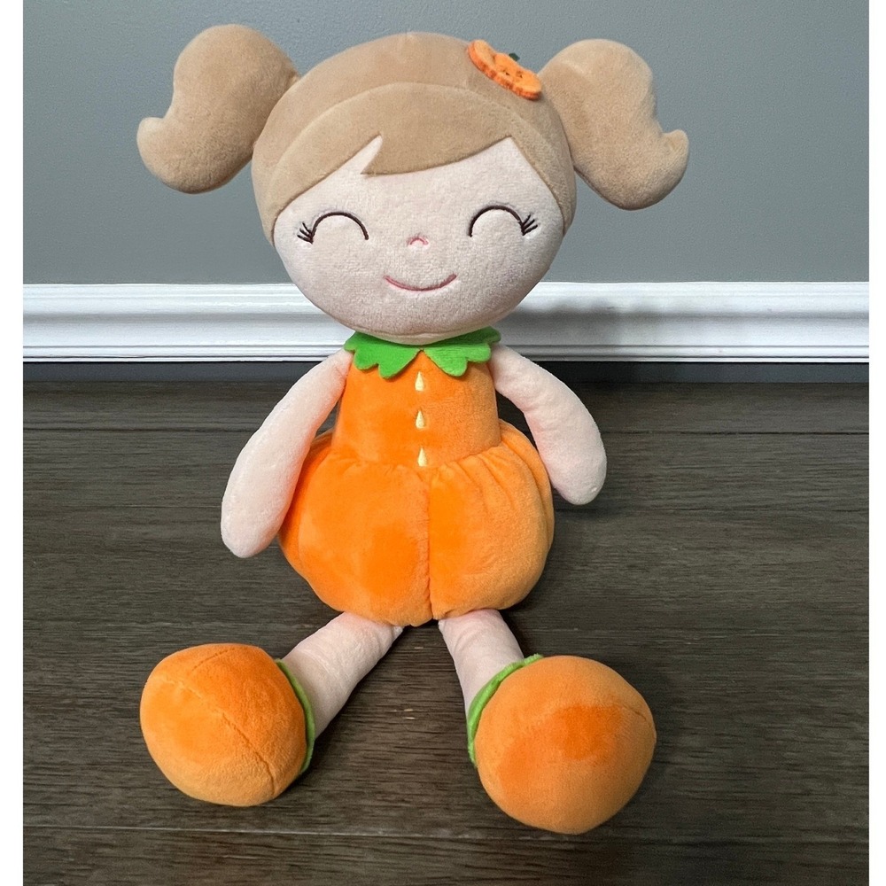 Gloveleya Halloween Baby Dolls Plush Pumpkin Stuffed‎ Animal Toy